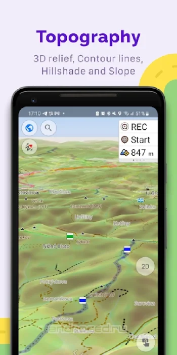 OsmAnd+ — Карты & GPS Офлайн - скриншот 3