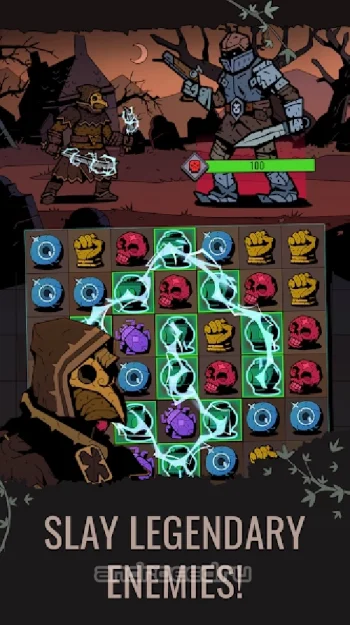 Path of Puzzles: Match-3 RPG - скриншот 2