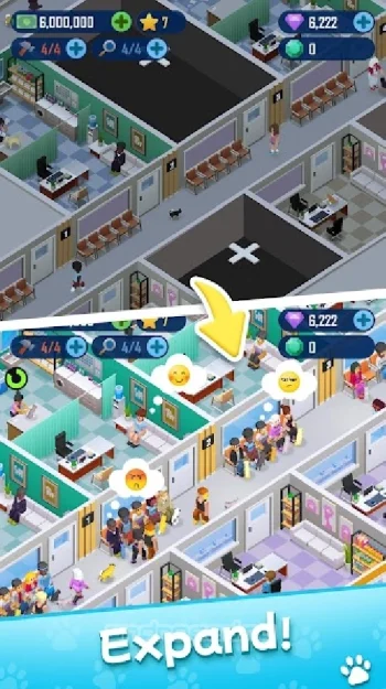 Petdise Tycoon - Idle Game - скриншот 3