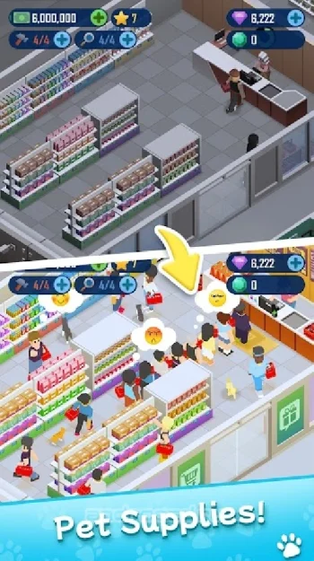 Petdise Tycoon - Idle Game - скриншот 5