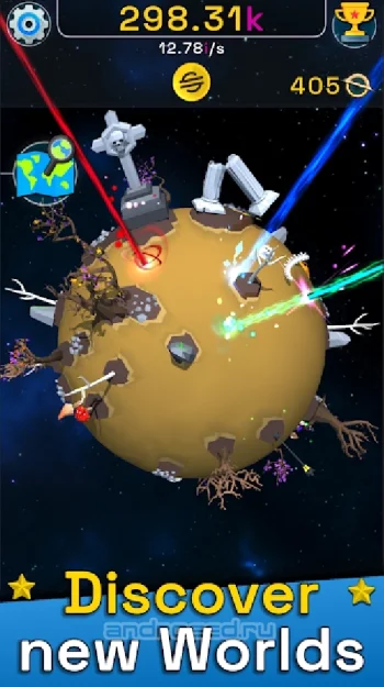 Planet Evolution: Idle Clicker - скриншот 2