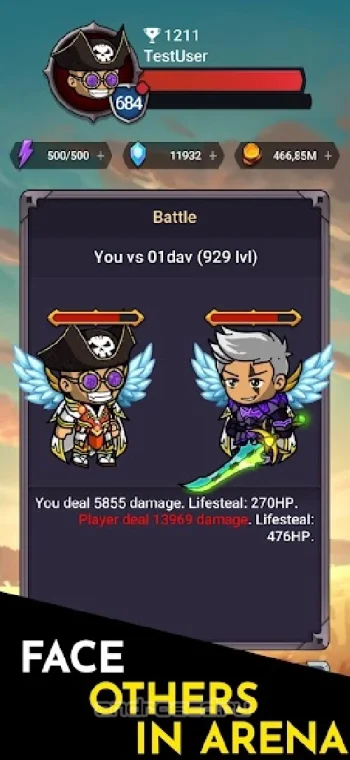 Simplest RPG - AFK Idle Game - скриншот 2