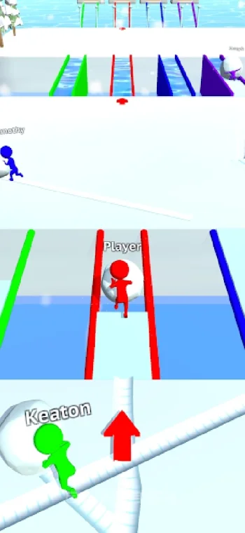 Snow Race!! - скриншот 2