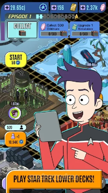 Star Trek Lower Decks Mobile - скриншот 1