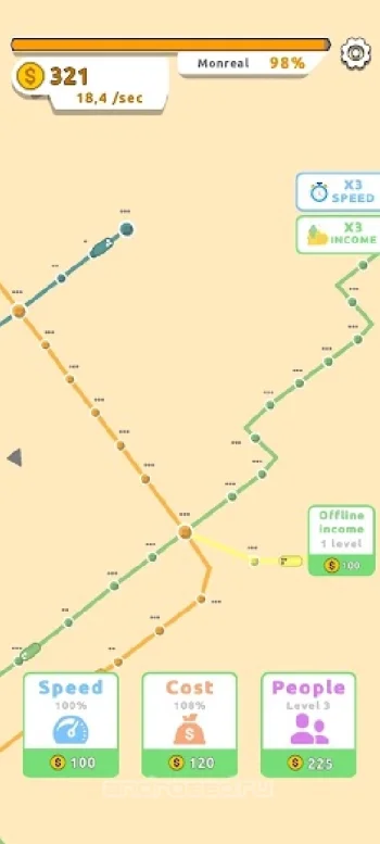 Subway Connect: Map Design - скриншот 1