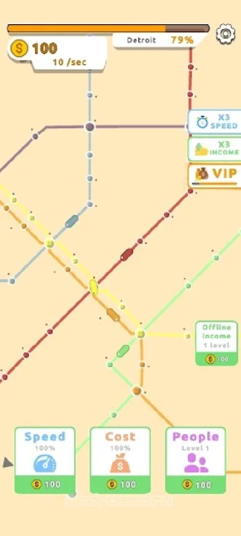 Subway Connect: Map Design - скриншот 2