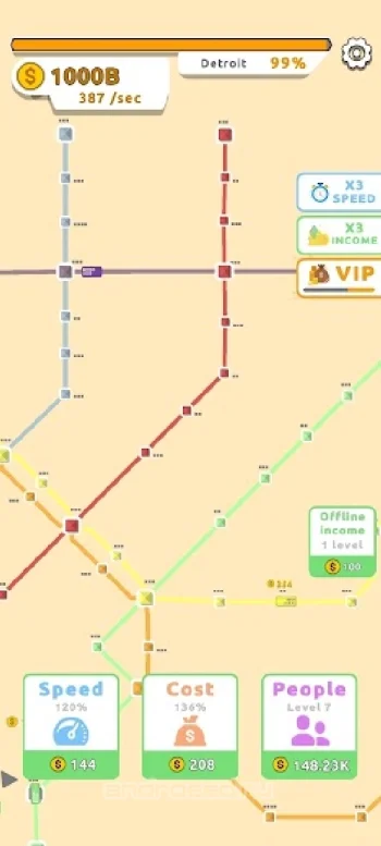 Subway Connect: Map Design - скриншот 3