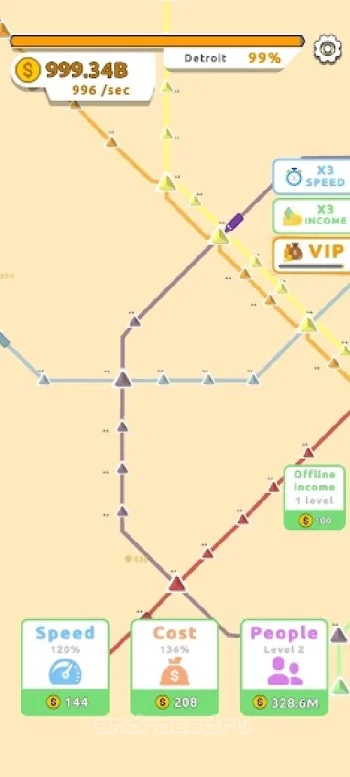 Subway Connect: Map Design - скриншот 4
