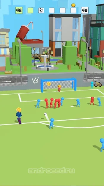 Super Goal - Стикмен Футбол - скриншот 1