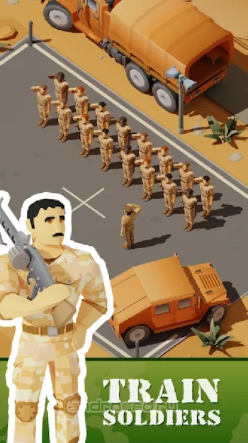 The Idle Forces: Army Tycoon - скриншот 1