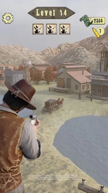 Wild West Sniper: Cowboy War - скриншот 3