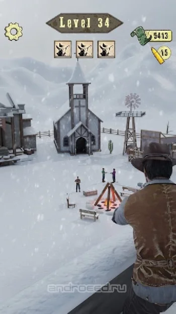 Wild West Sniper: Cowboy War - скриншот 4