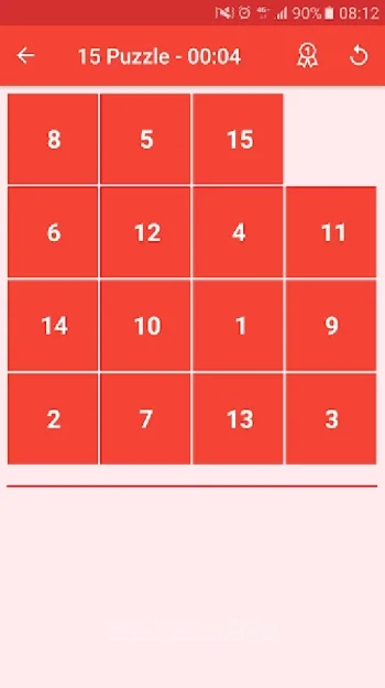 15 Puzzle - скриншот 3