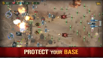 1945 WarGuard: Epic Shooter TD - скриншот 2