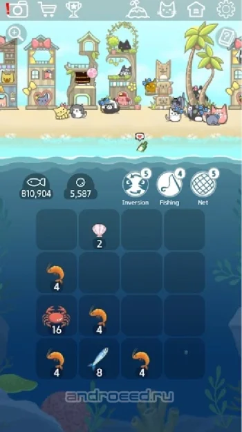 2048 Kitty Cat Island - скриншот 2
