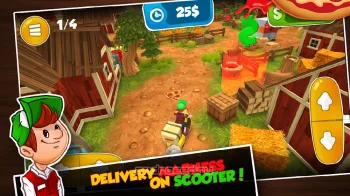 3D Driving Sim: Pepperoni Pepe - скриншот 2