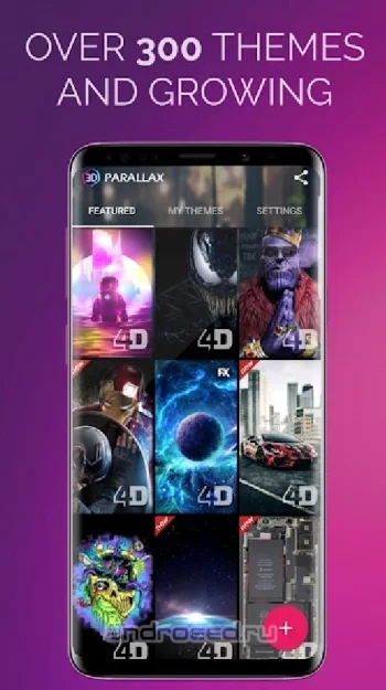 3D Parallax Background - скриншот 3