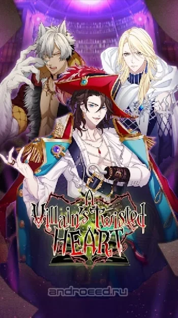 A Villains Twisted Heart: Otome Romance Game - скриншот 1