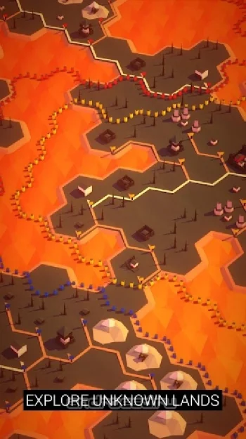 Abstrrkt Explorers - Turn Based Strategy - скриншот 3