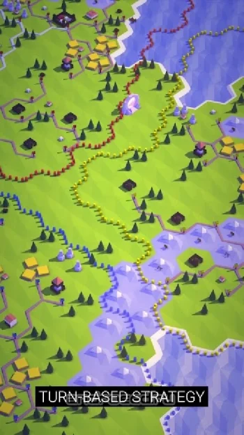 Abstrrkt Explorers - Turn Based Strategy - скриншот 4