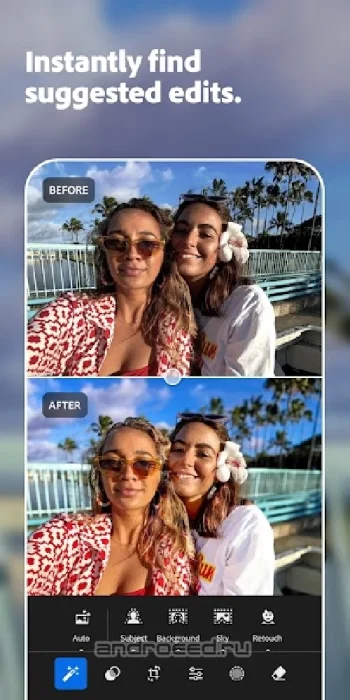 Adobe Lightroom - Фоторедактор - скриншот 2