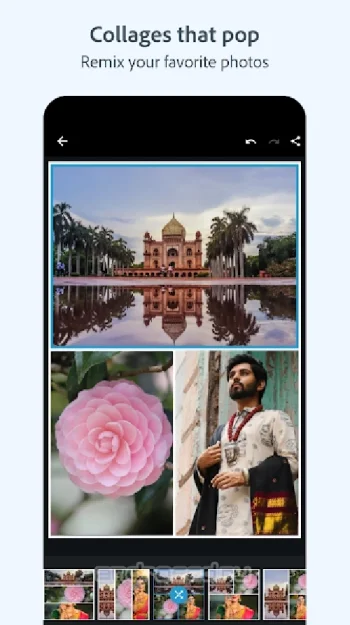 Adobe Photoshop Express: редактор фото и коллажей - скриншот 2