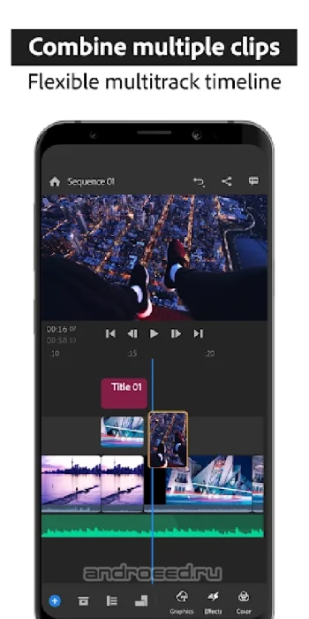 Adobe Premiere Rush — видеоредактор - скриншот 3