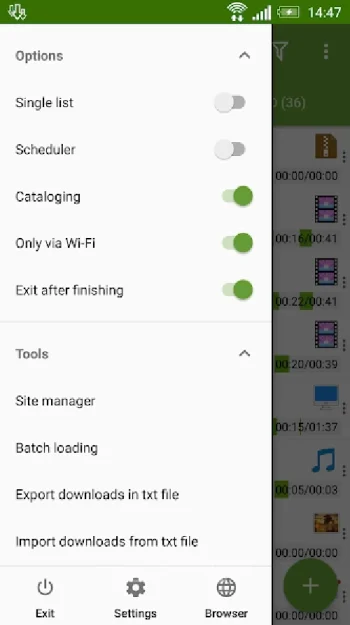 Advanced Download Manager - скриншот 3