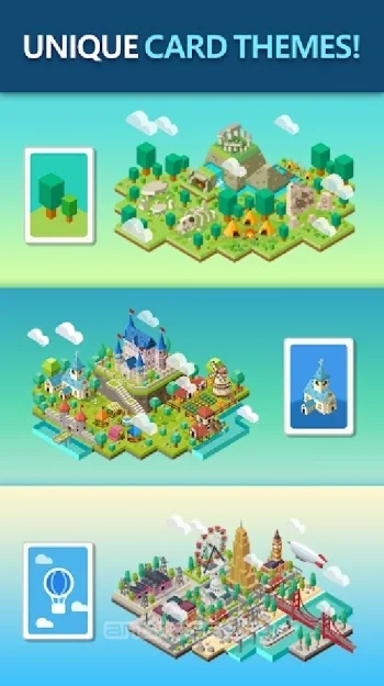 Age of solitaire : City Building Card game - скриншот 2
