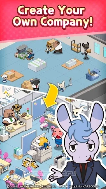 Aggretsuko : the short timer strikes back - скриншот 3