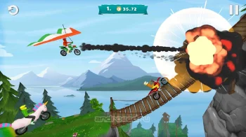 Airborne Motocross - скриншот 3