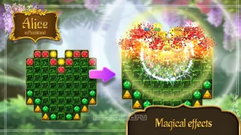 Alice in Puzzleland : Free Match 3 Game - скриншот 3