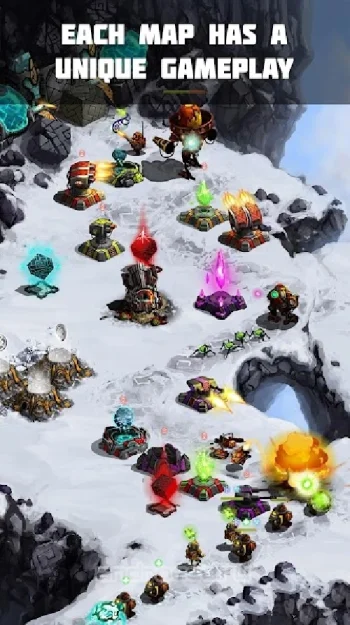 Ancient Planet Tower Defense Offline - скриншот 2