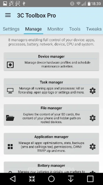 Android Tuner (FULL) - скриншот 1