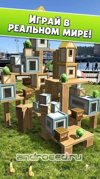 Angry Birds AR: Isle of Pigs - скриншот 1