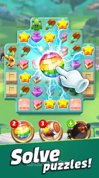 Angry Birds Match - скриншот 1