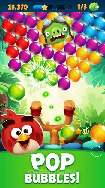 Angry Birds POP Bubble Shooter - скриншот 1