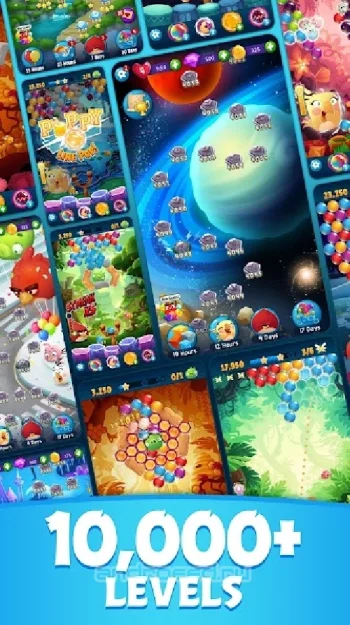 Angry Birds POP Bubble Shooter - скриншот 2