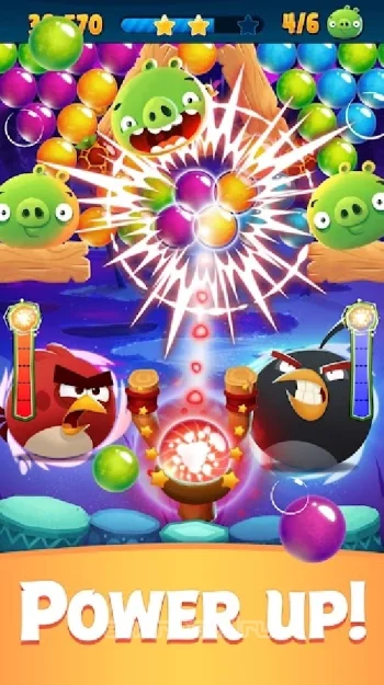 Angry Birds POP Bubble Shooter - скриншот 4