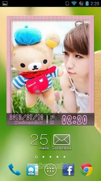 Animated Photo Frame Widget - скриншот 3