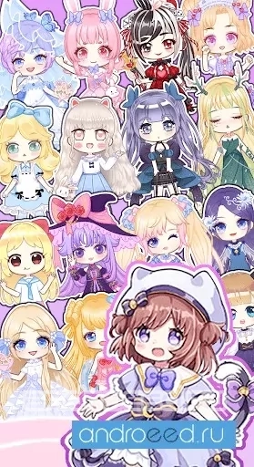 Anime Doll Dress Up Games - скриншот 1