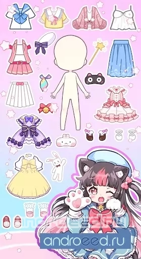 Anime Doll Dress Up Games - скриншот 2
