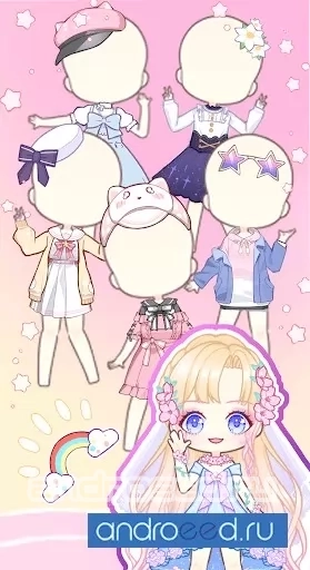 Anime Doll Dress Up Games - скриншот 4