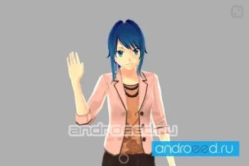 Anime Girl Pose 3D - скриншот 1