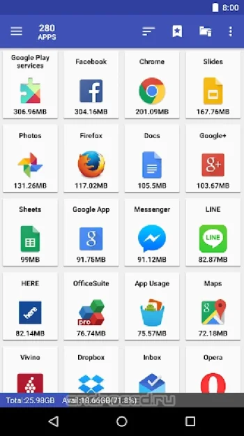 AppMgr III (App 2 SD) - скриншот 4