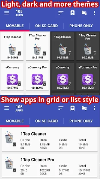 AppMgr III (App 2 SD) - скриншот 5