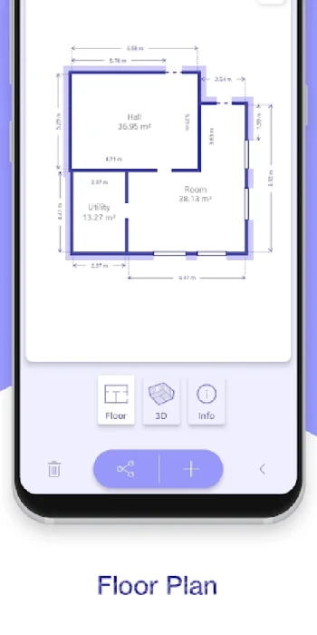 AR Plan 3D Линейка –План помещения, Camera to Plan - скриншот 3
