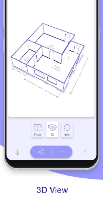 AR Plan 3D Линейка –План помещения, Camera to Plan - скриншот 4