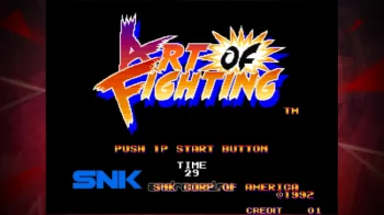 ART OF FIGHTING ACA NEOGEO - скриншот 1