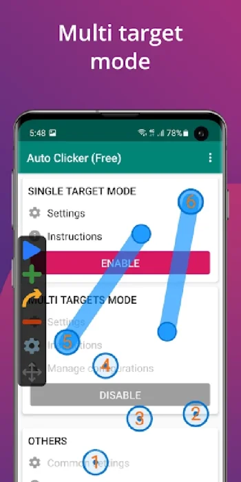 Auto Clicker - Automatic tap - скриншот 3